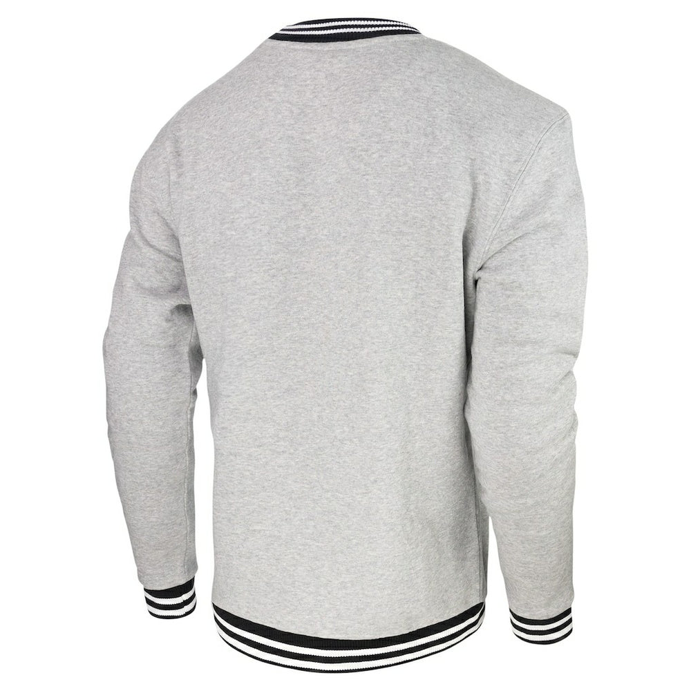 Charlotte Hornets Stadium Essentials Club Level Pullover Sweatshirt Heather Gray