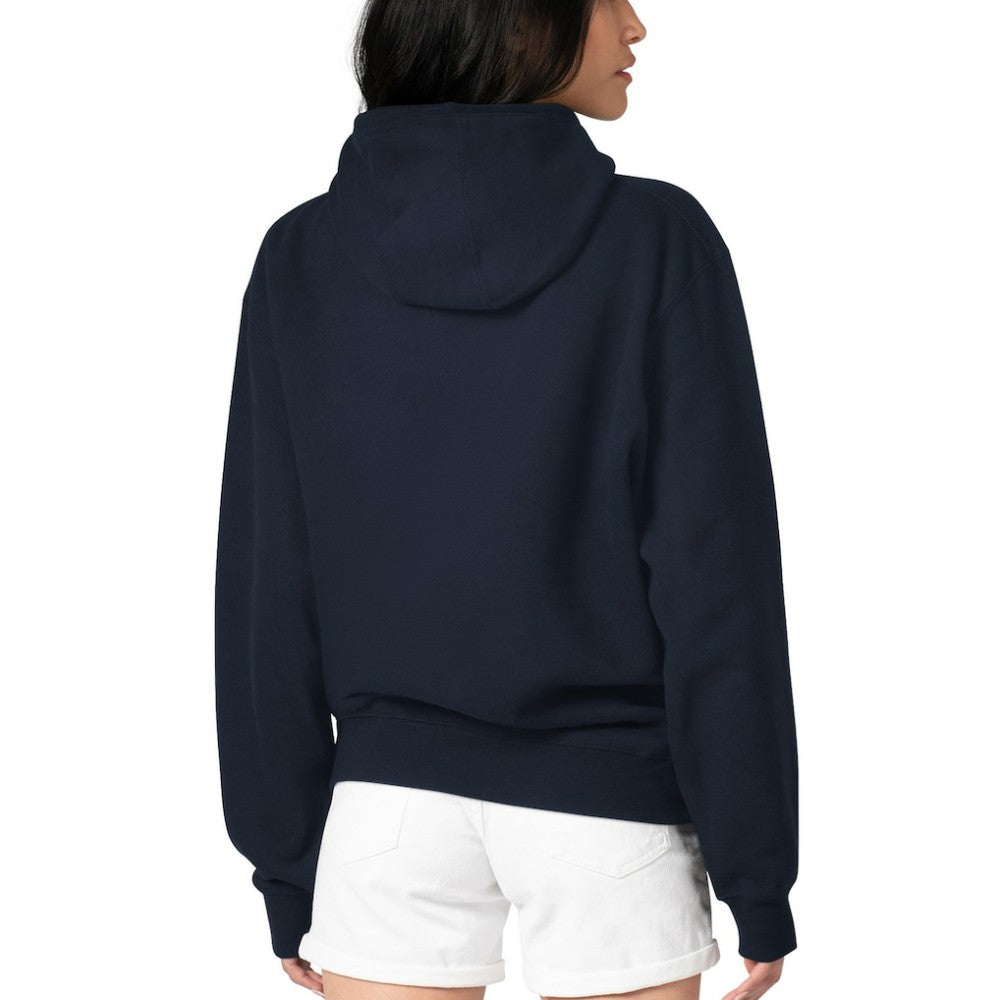 Atlanta Braves G-III 4Her by Carl Banks Women's City Graphic Pullover Hoodie - Navy Hoodies