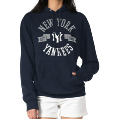New York Yankees G-III 4Her by Carl Banks Women's City Graphic Pullover Hoodie - Navy Hoodies