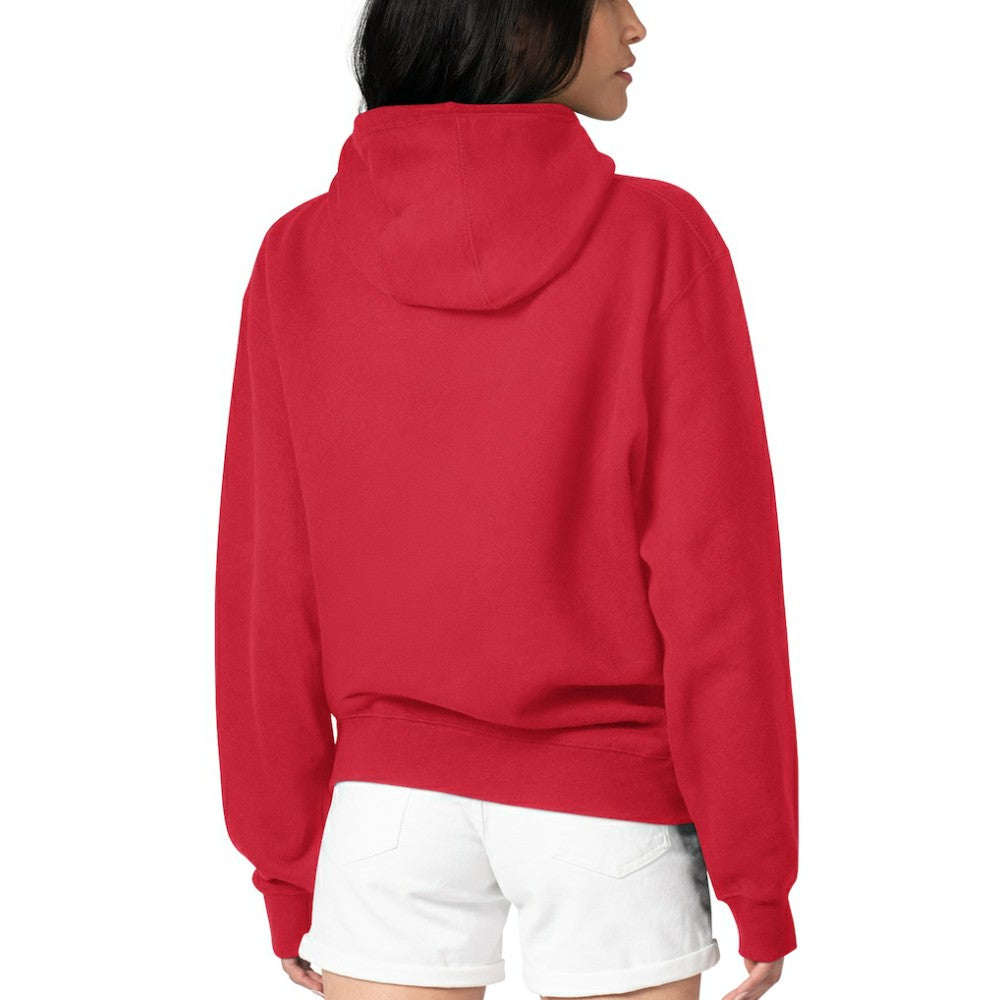 Boston Red Sox G-III 4Her by Carl Banks Women's City Graphic Pullover Hoodie - Red Hoodies