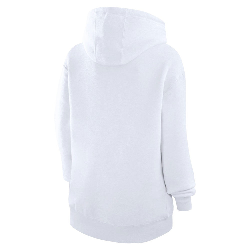 Miami Marlins G-III 4Her by Carl Banks Women's City Graphic Pullover Hoodie - White Hoodies