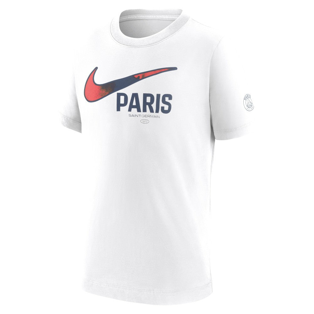 Paris Saint-Germain Youth Swoosh T-Shirt White - Nike discount