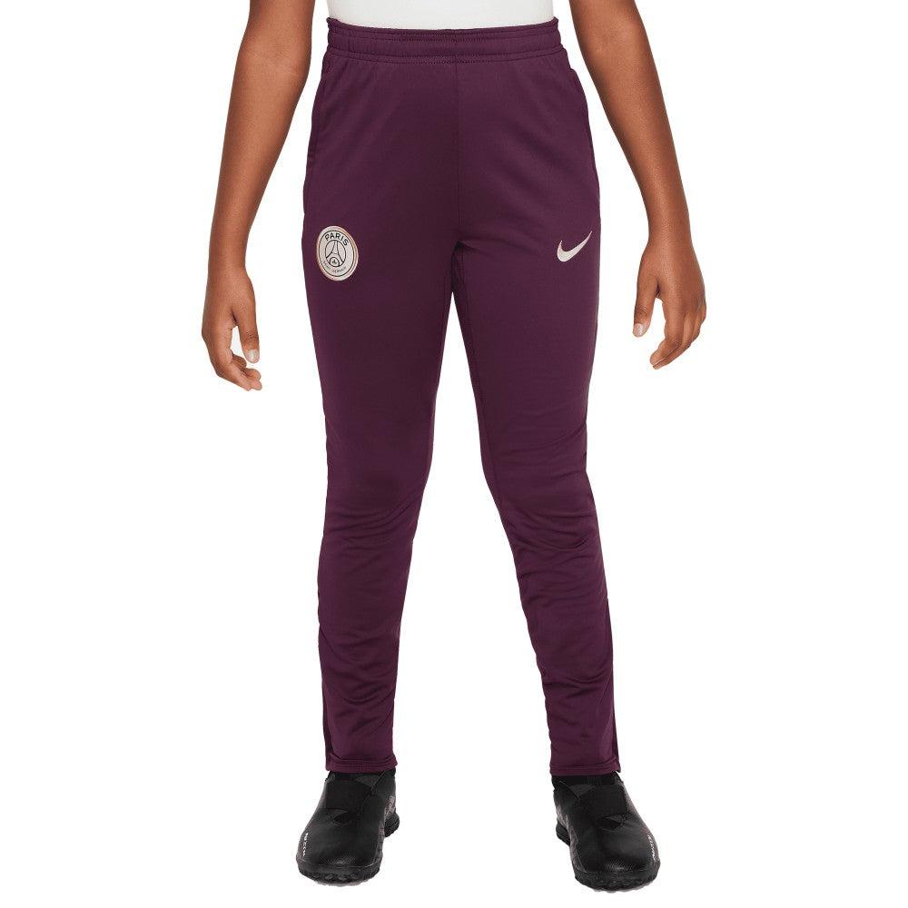 Paris Saint-Germain Youth 2024/25 Strike Training Pants Burgundy - Nike cheap
