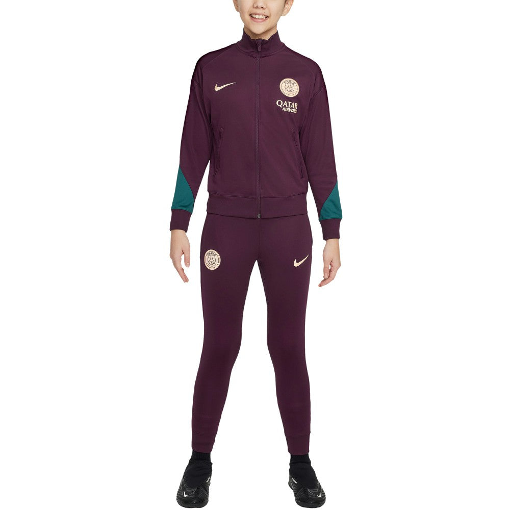 Paris Saint-Germain Youth 2024/25 Strike Performance Track Suit Burgundy - Nike sale