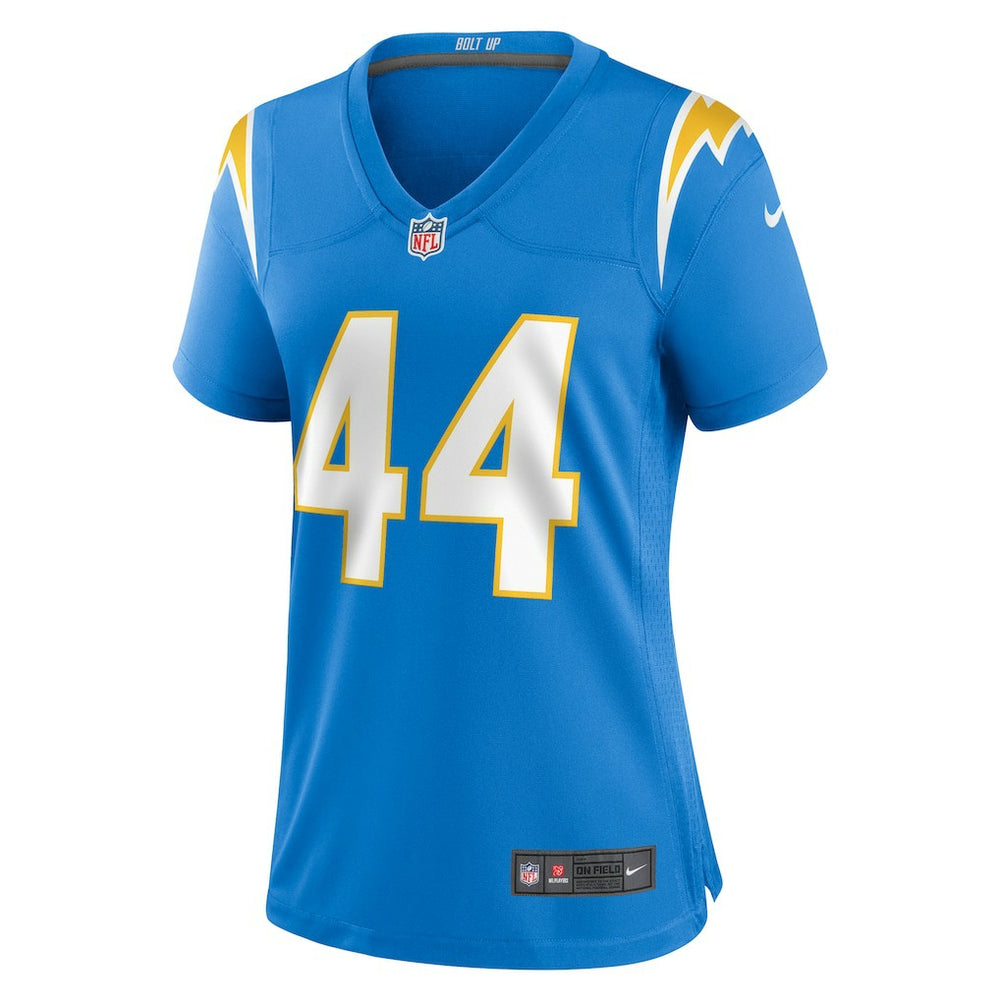 Tanner Muse Los Angeles Chargers Women's Team Game Jersey - Powder Blue Jerseys