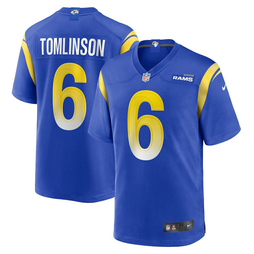 Tre'Vius Hodges-Tomlinson Los Angeles Rams Team Game Jersey - Royal Jerseys