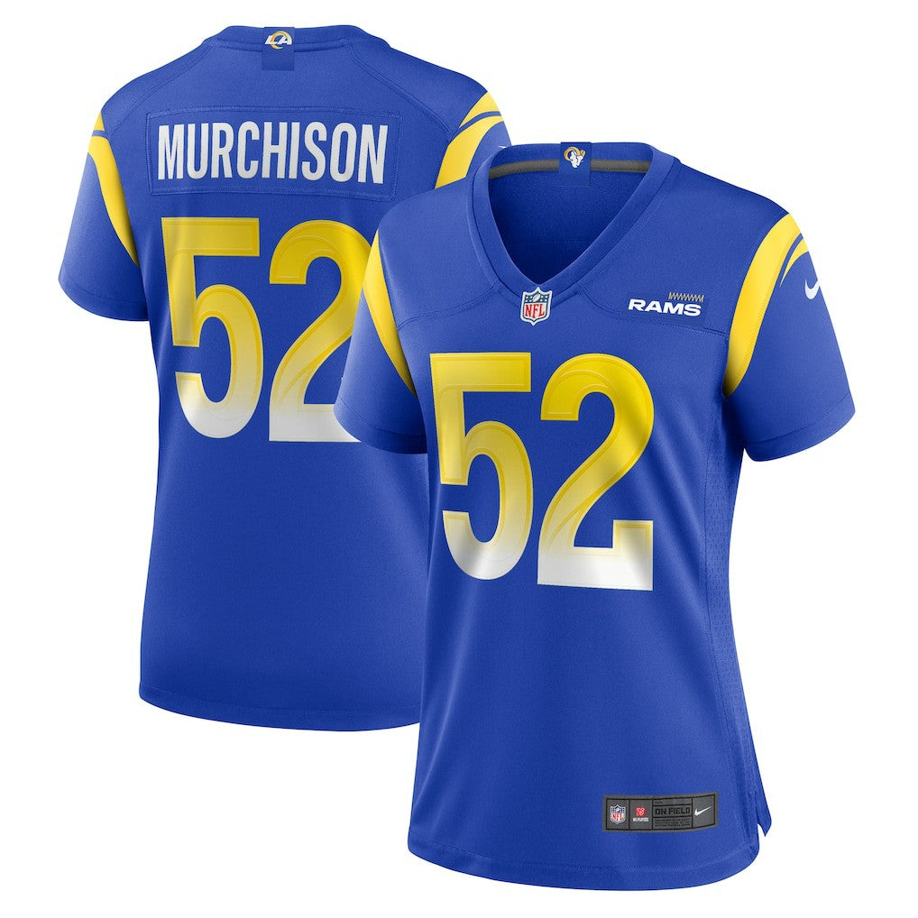 Larrell Murchison Los Angeles Rams Women's Team Game Jersey - Royal Jerseys