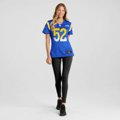 Larrell Murchison Los Angeles Rams Women's Team Game Jersey - Royal Jerseys