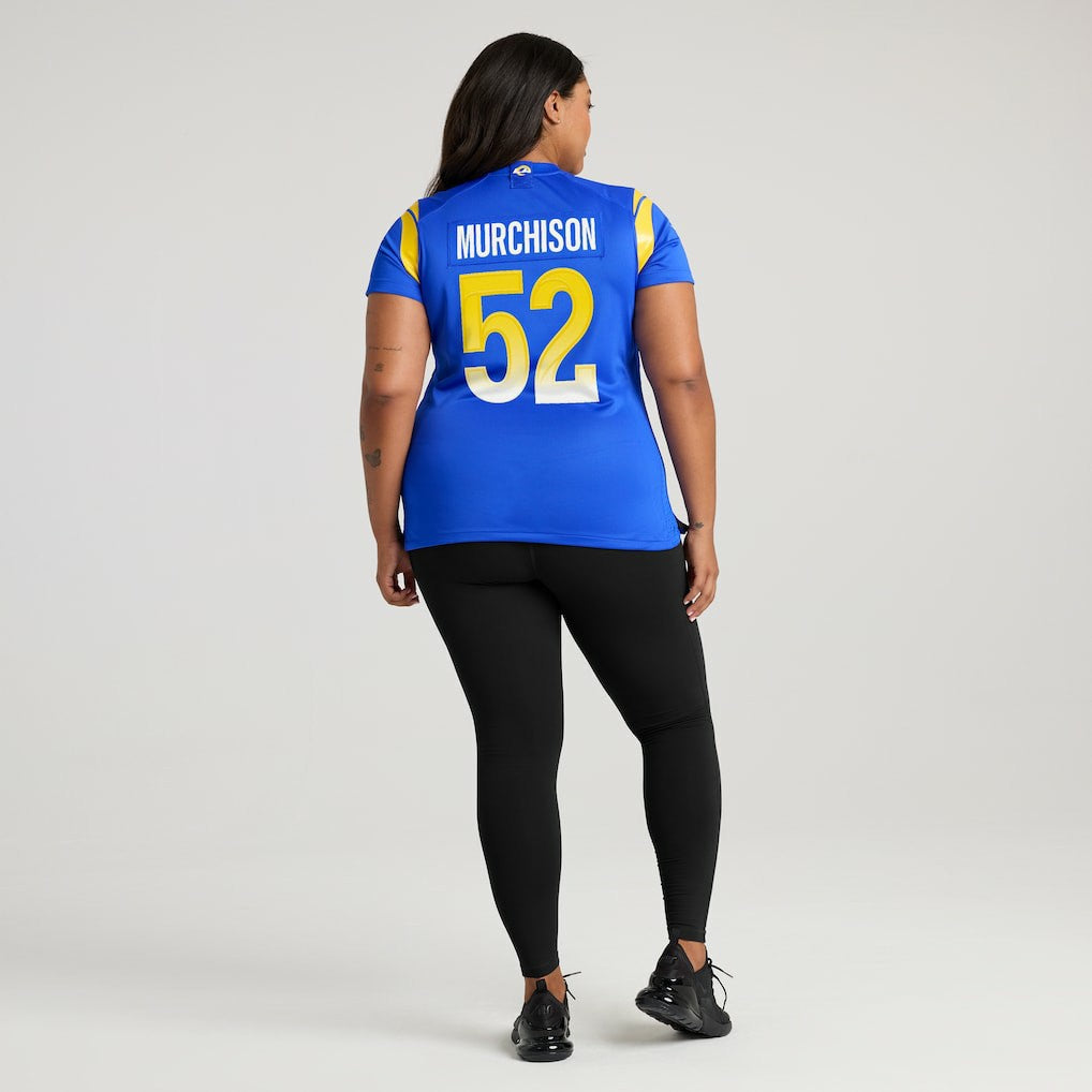 Larrell Murchison Los Angeles Rams Women's Team Game Jersey - Royal Jerseys