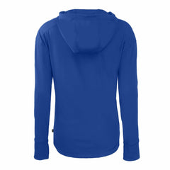 Buffalo Bills Cutter & Buck Women's Throwback Daybreak Eco Recycled Half-Zip Hoodie - Royal Hoodies