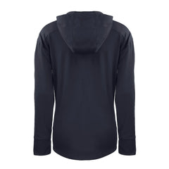 Chicago Bears Cutter & Buck Women's Throwback Daybreak Eco Recycled Half-Zip Hoodie - Navy Hoodies