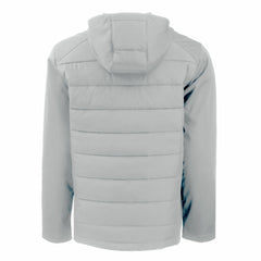 Seattle Seahawks Cutter & Buck Throwback Evoke Hybrid Eco Softshell Recycled Full-Zip Hoodie Jacket - Gray Hoodies