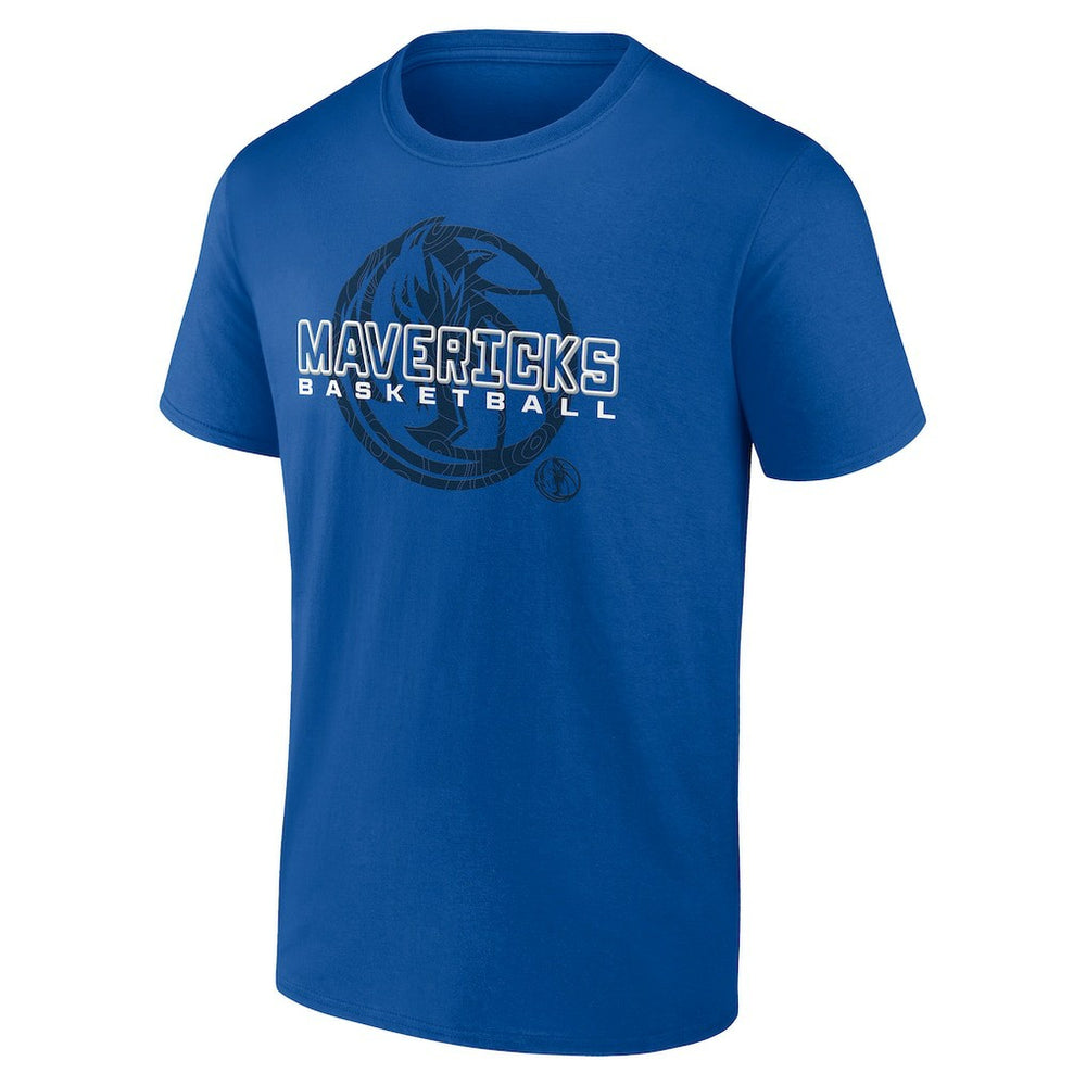 Dallas Mavericks Stellar Personalized Name & Number T-Shirt Blue outlet