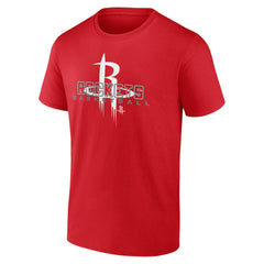Houston Rockets Stellar Personalized Name & Number T-Shirt Red