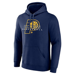 Indiana Pacers Stellar Personalized Name & Number Pullover Hoodie Navy