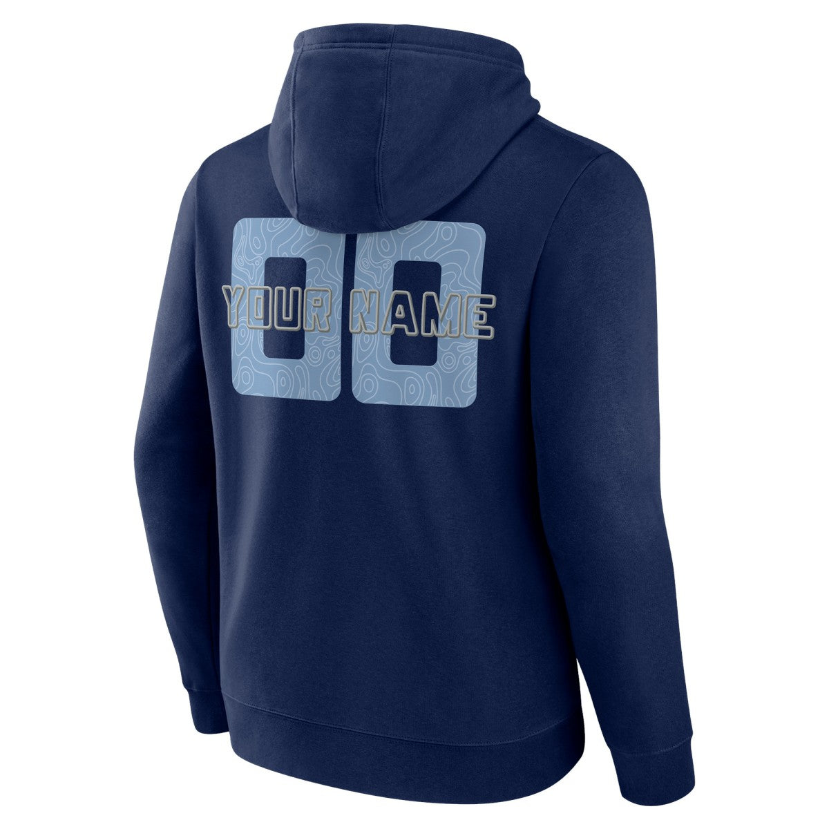 Memphis Grizzlies Stellar Personalized Name & Number Pullover Hoodie Navy