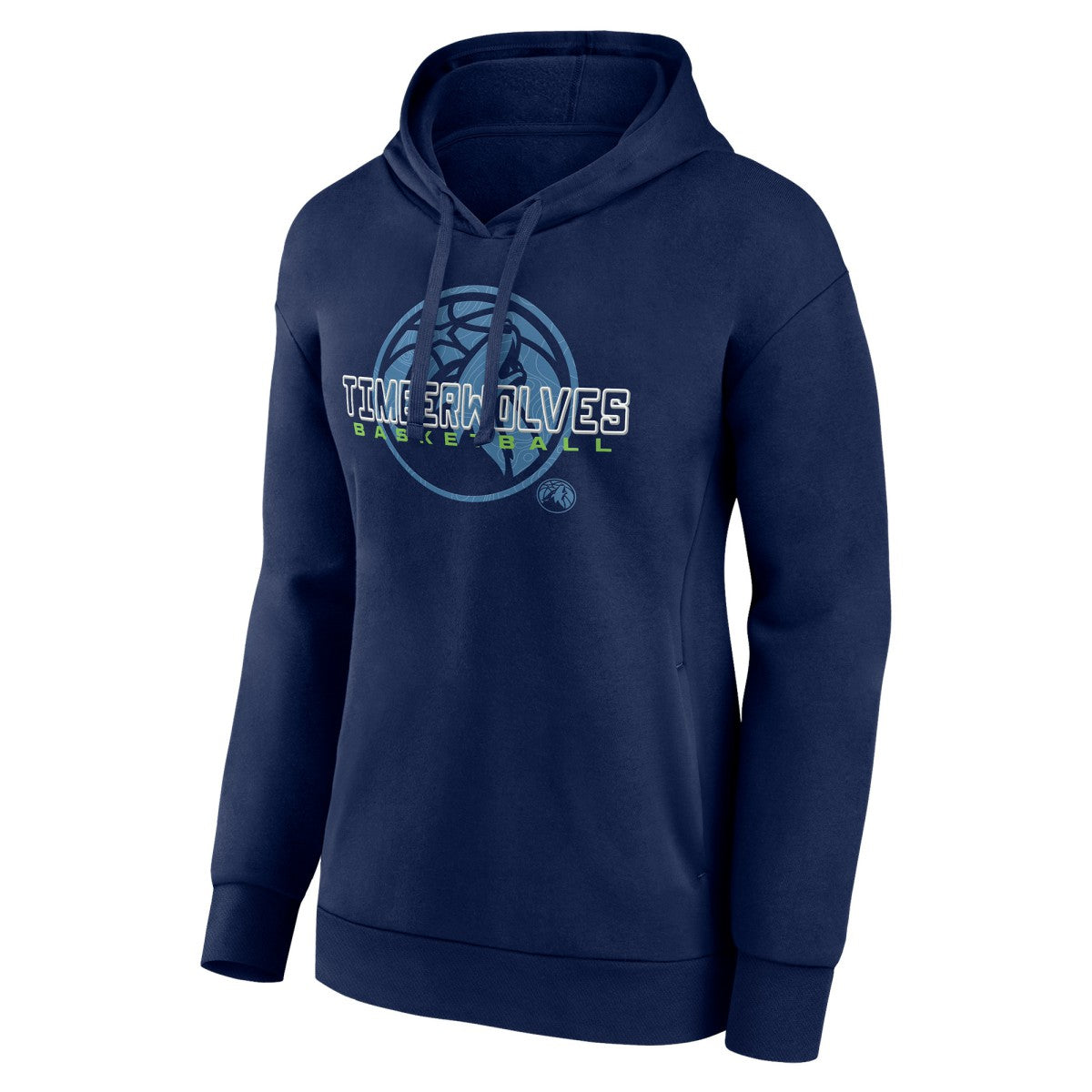 Minnesota Timberwolves Women's Stellar Personalized Name & Number Pullover Hoodie Navy