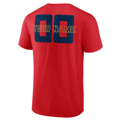 New Orleans Pelicans Stellar Personalized Name & Number T-Shirt Red outlet