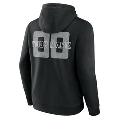 San Antonio Spurs Stellar Personalized Name & Number Pullover Hoodie Black