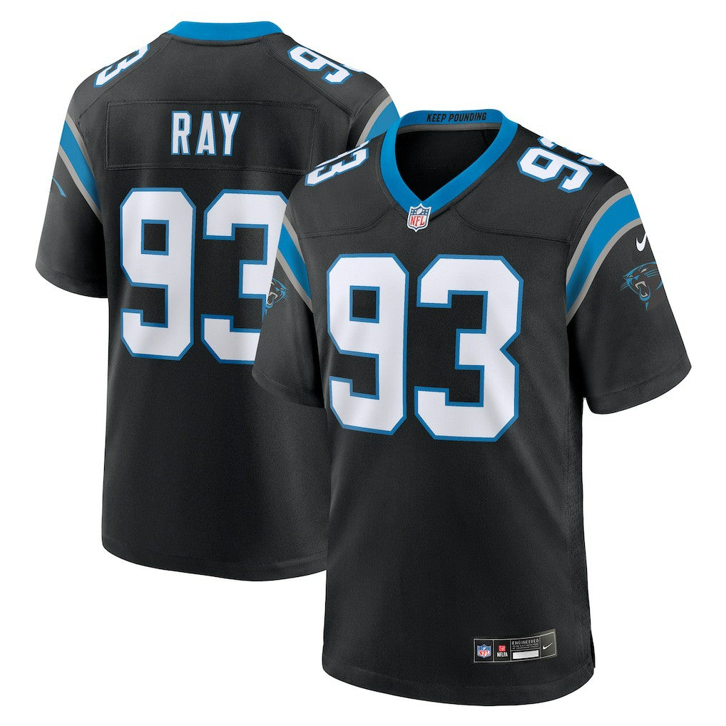 LaBryan Ray Carolina Panthers Team Game Jersey - Black Jerseys