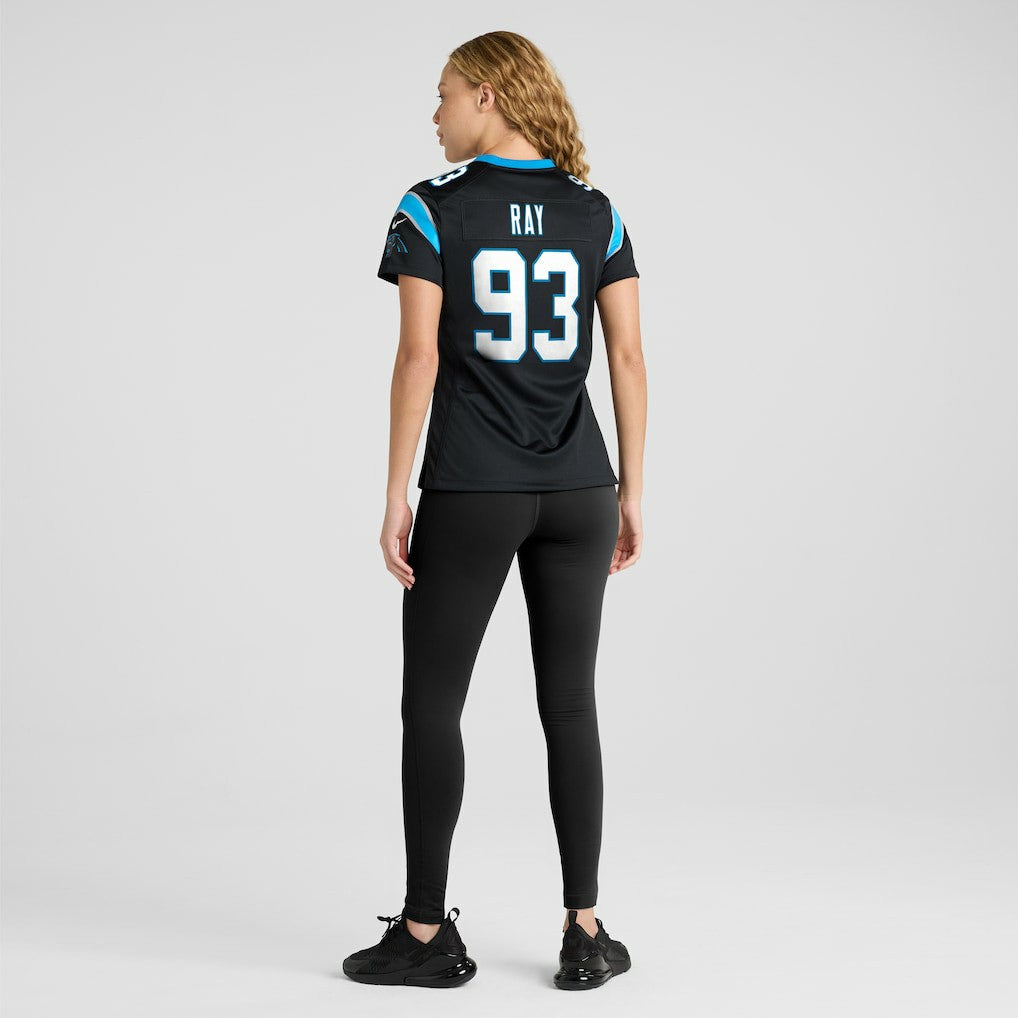 LaBryan Ray Carolina Panthers Women's Team Game Jersey - Black Jerseys