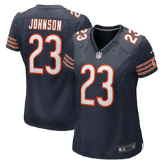 Roschon Johnson Chicago Bears Women's Team Game Jersey - Navy Jerseys