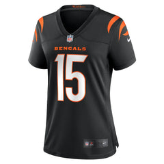 Charlie Jones Cincinnati Bengals Women's Team Game Jersey - Black Jerseys