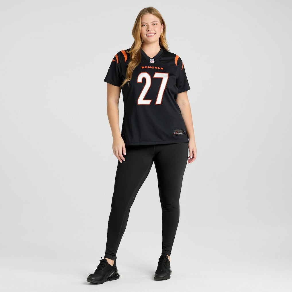 Jordan Battle Cincinnati Bengals Women's Team Game Jersey - Black Jerseys