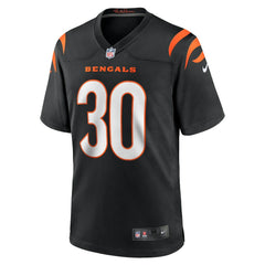 Chase Brown Cincinnati Bengals Team Game Jersey - Black Jerseys