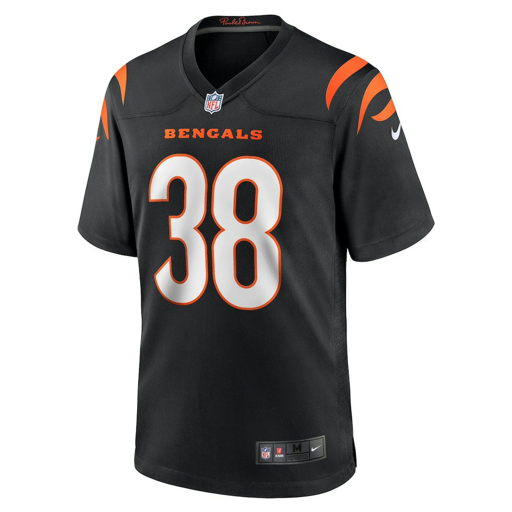 DJ Ivey Cincinnati Bengals Team Game Jersey - Black Jerseys