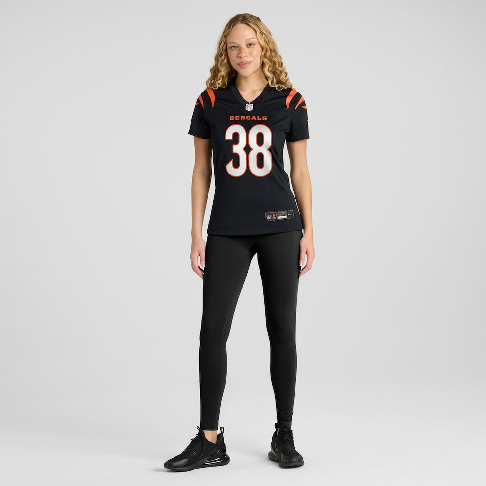 DJ Ivey Cincinnati Bengals Women's Team Game Jersey - Black Jerseys