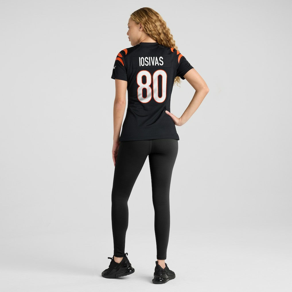 Andrei Iosivas Cincinnati Bengals Women's Team Game Jersey - Black Jerseys