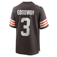 Marquise Goodwin Cleveland Browns Team Game Jersey - Brown Jerseys
