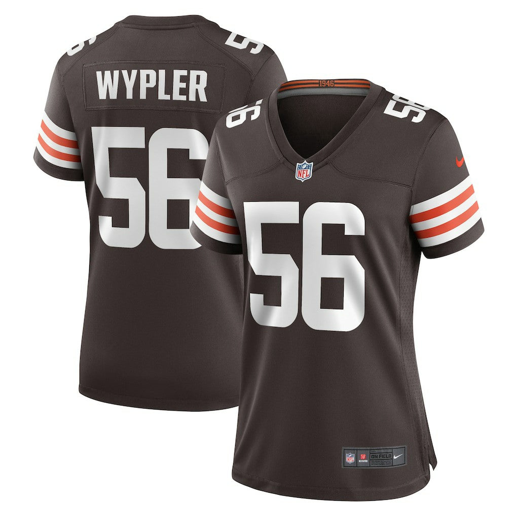 Luke Wypler Cleveland Browns Women's Team Game Jersey - Brown Jerseys