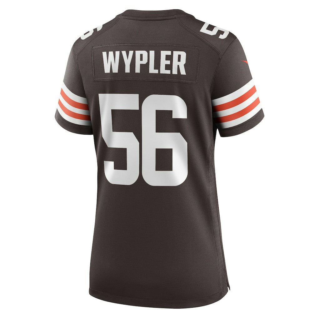 Luke Wypler Cleveland Browns Women's Team Game Jersey - Brown Jerseys