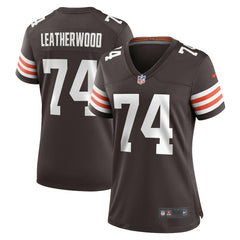 Alex Leatherwood Cleveland Browns Women's Team Game Jersey - Brown Jerseys