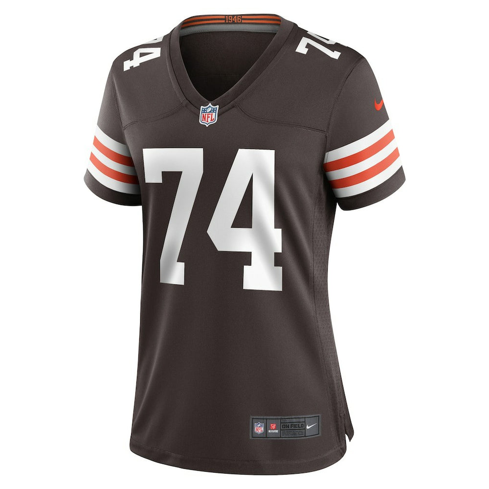 Alex Leatherwood Cleveland Browns Women's Team Game Jersey - Brown Jerseys