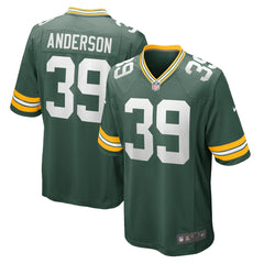 Zayne Anderson Green Bay Packers Team Game Jersey - Green Jerseys