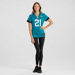Christian Braswell Jacksonville Jaguars Women's Team Game Jersey - Teal Jerseys