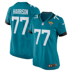 Anton Harrison Jacksonville Jaguars Women's Team Game Jersey - Teal Jerseys