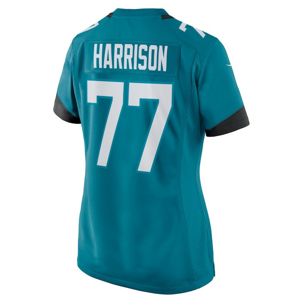Anton Harrison Jacksonville Jaguars Women's Team Game Jersey - Teal Jerseys