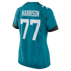 Anton Harrison Jacksonville Jaguars Women's Team Game Jersey - Teal Jerseys