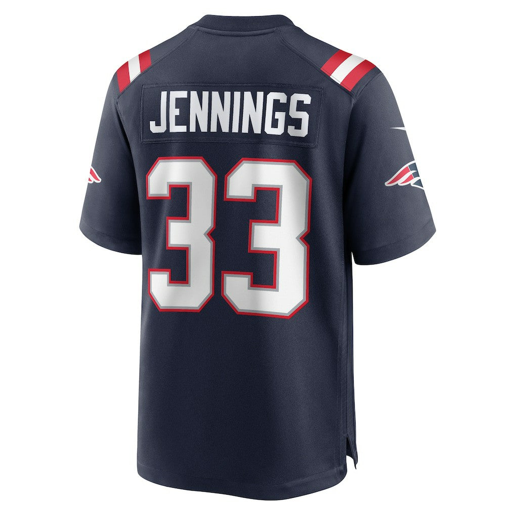 Anfernee Jennings New England Patriots Team Game Jersey - Navy Jerseys