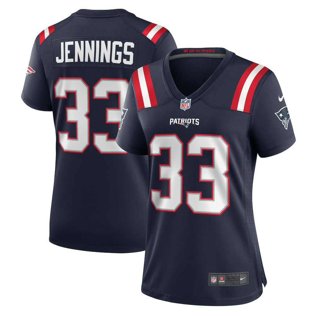Anfernee Jennings New England Patriots Women's Game Jersey - Navy Jerseys