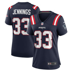Anfernee Jennings New England Patriots Women's Game Jersey - Navy Jerseys