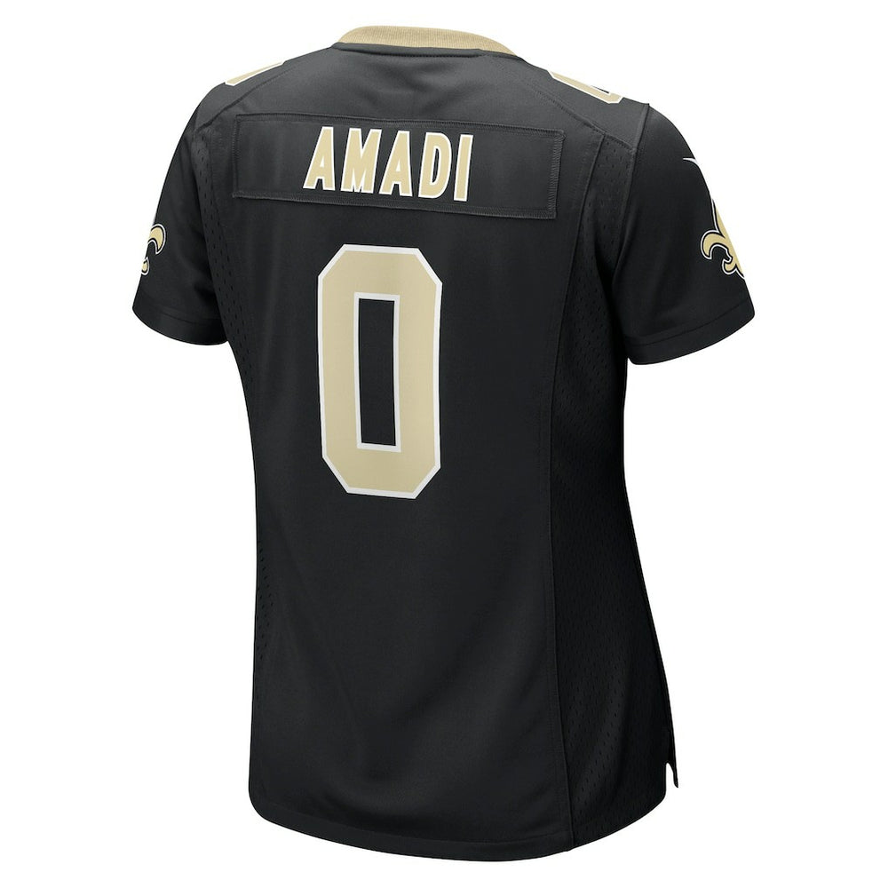Ugo Amadi New Orleans Saints Women's Team Game Jersey - Black Jerseys