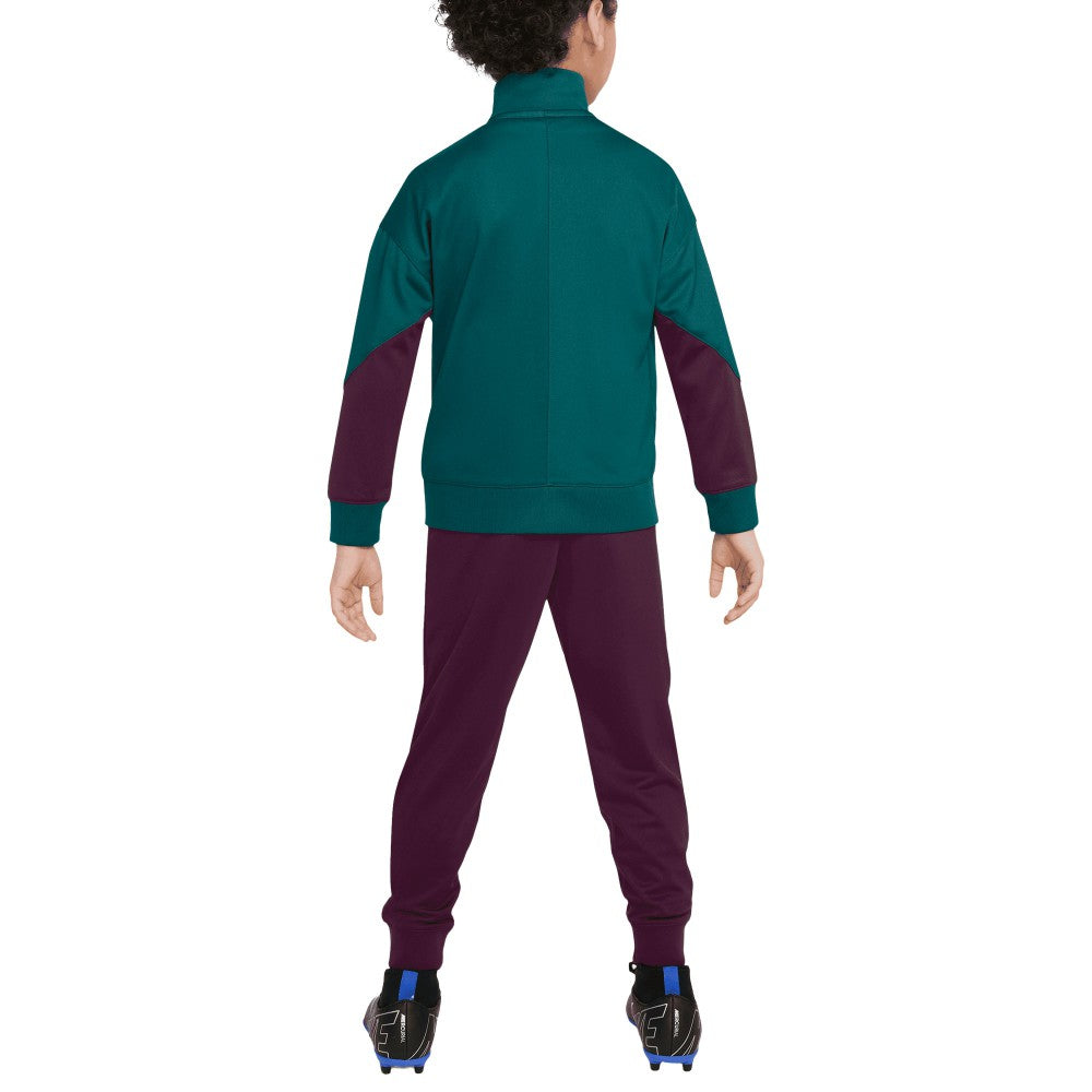 Paris Saint-Germain Preschool 2024/25 Strike Full-Zip Track Suit Teal/Burgundy - Nike discount