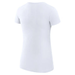 Detroit Tigers G-III 4Her by Carl Banks Women's Super-Slim Fit Lightweight Love Graphic Team T-Shirt - White T-shirts