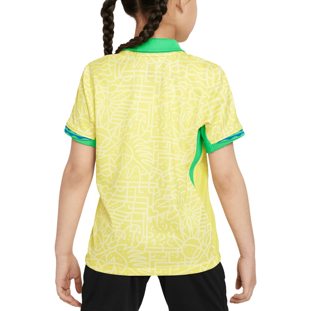 Brazil National Team Preschool 2024 Home Replica Stadium Jersey Yellow - Nike discount