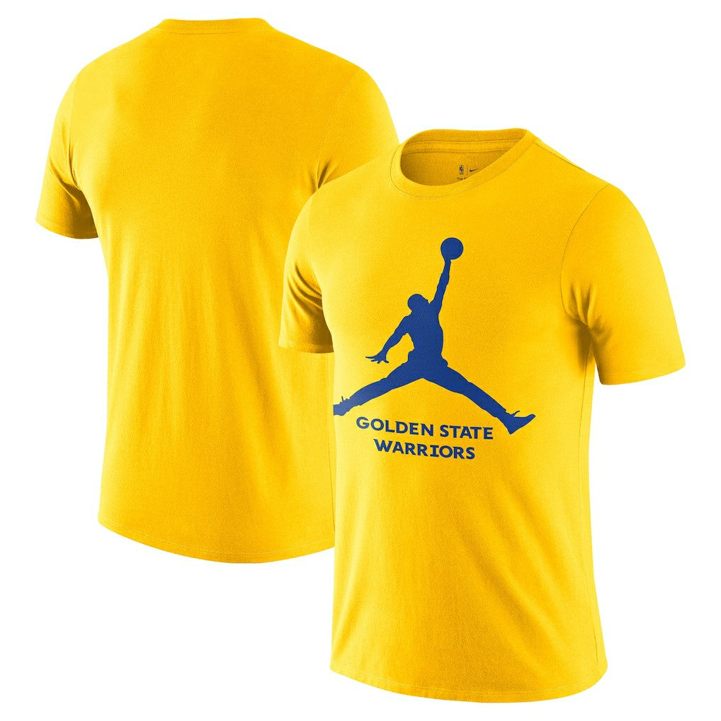 Golden State Warriors Essential Jumpman T-Shirt Gold - Nike